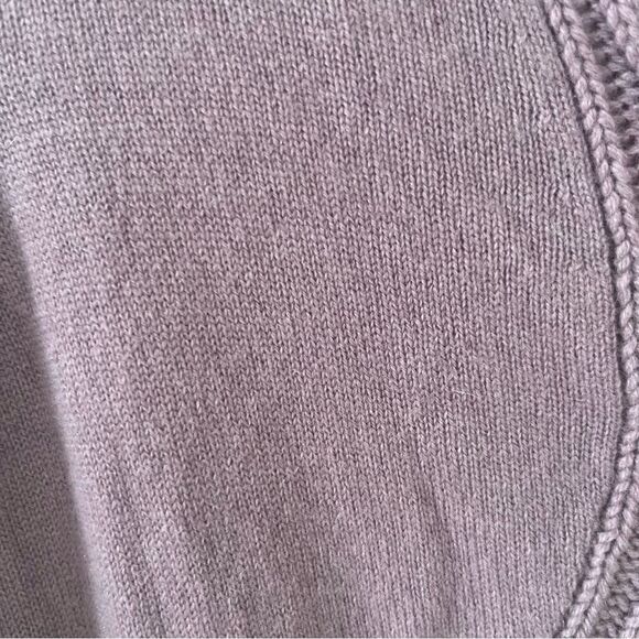 Peck & Peck Vintage Lavender 100% Cashmere Pullover Sweater - Picture 5 of 7
